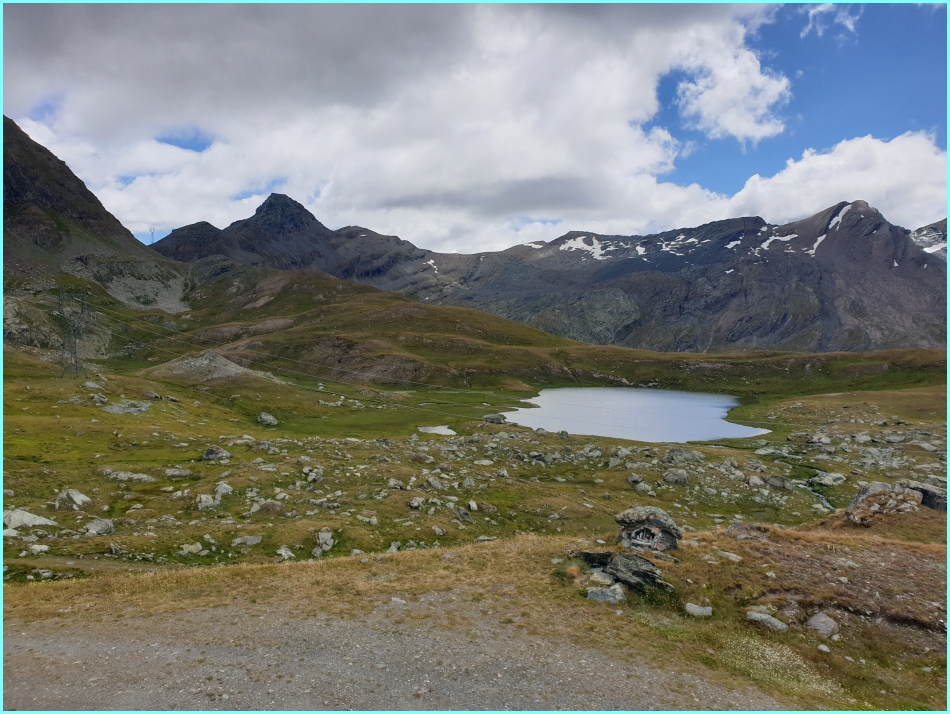 Anstieg Passo dell Invergneux